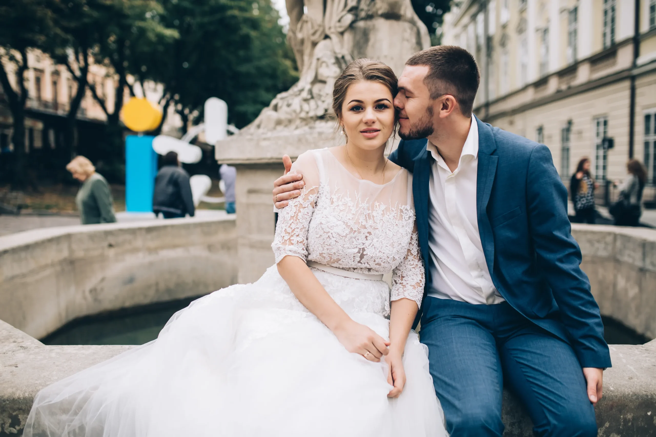 Olivia & Ethan Wedding Photography Ladies Studio Canada