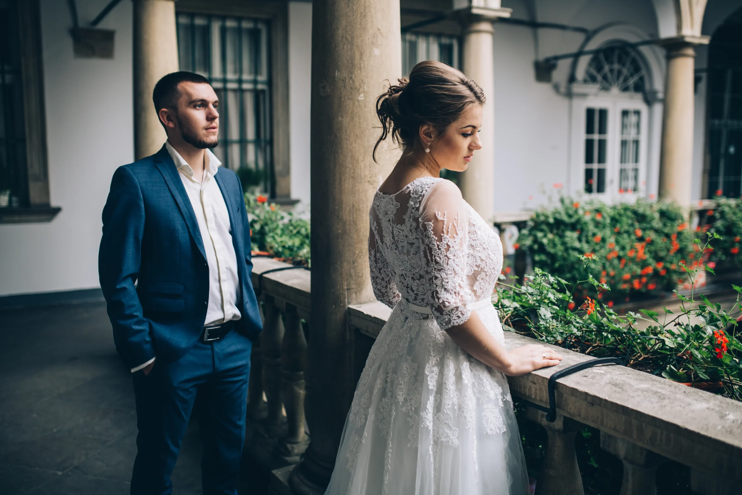 Olivia & Ethan Wedding Photography Ladies Studio Canada
